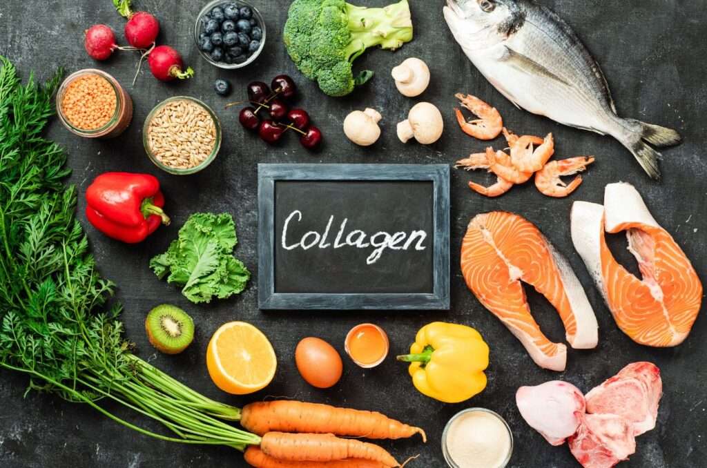 food types with collagen